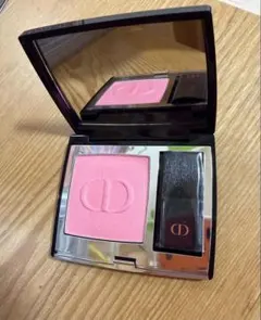 新品未使用限定品Dior ルージュ ブラッシュ 280 ローズポプリンマット