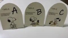 結婚式　テーブルナンバー