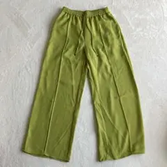 GU イージーパンツ XL ライムグリーン