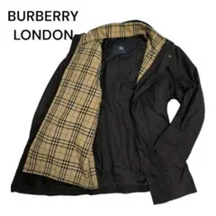 【極美品】バーバリーロンドン ジャケット ダウンライナー付き 黒 L コート BURBERRY LONDON】【アウター】バーバリーロンドン『ダウン