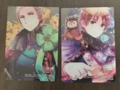 【ヘタリア】イギリス CD 特典 クリアカード ブロマイド 3点セット ヘタリア イギリス クリアカードの通販 by お｜ラクマ