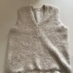DISCOAT ディスコート　フェザーヤーンチュニックベスト