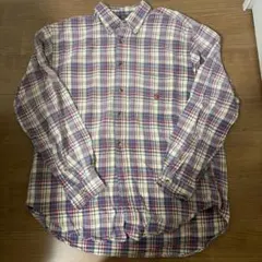 NAUTICA チェック柄 長袖シャツ ボタンダウンシャツのサムネイル