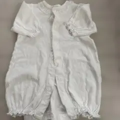 ホワイト レース付き セレモニードレス 50-60cm