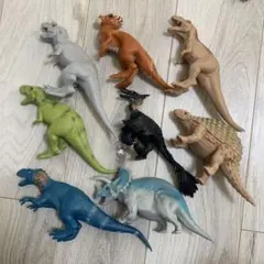 スーパー恐竜　&co ８点セット デアゴスティーニ　アンドコ