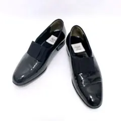 【美品】ポロ ラルフローレン　オペラパンプス　26cm エナメル　メンズ 美品】ポロ ラルフローレン オペラパンプス 26cm エナメル