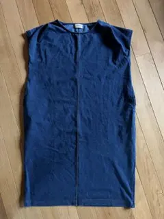 BEAMS HEAT ノースリーブワンピース デニム