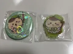 まじかるちいかわ アクリルスタンド 缶バッジ くりまんじゅう