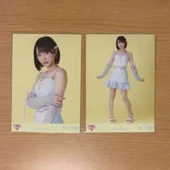 イコラブ 野口衣織 生写真 ナツマトペ MV衣装 チュウ ヒキ セミコンプ
