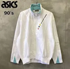 90's asics ナイロンジャケット アシックス ゴールドタイガー社製