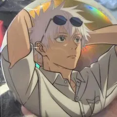 五条悟 缶バッジ