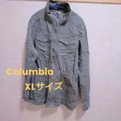 Columbia XL オリーブ グリーン ジャケット