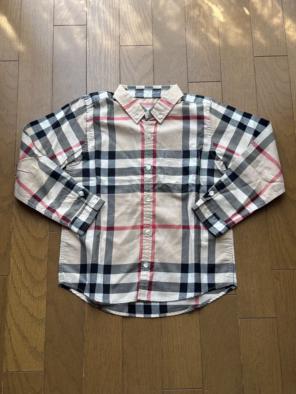 新品未使用　バーバリー　チルドレン　シャツ　6Y 116cm バーバリーチェック