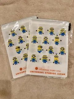 ミニオン 巾着バッグ 2枚セット