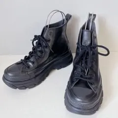 未使用級☆CONVERSE TREKWAVE SL HI オールブラック 希少