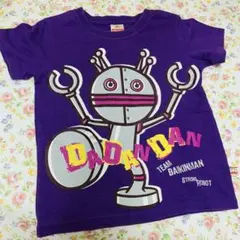 アンパンマンキッズコレクション　だだんだん　Tシャツ　むらさき　100