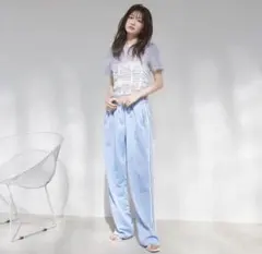 SNIDEL×adidas ベッケンバウアー　トラックパンツ XSのサムネイル