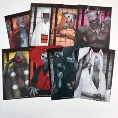 文字化化 アニメイトフェア 特典イラストポストカード 全8種セット