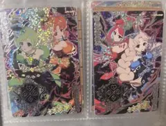 ひみつのアイプリ　ダークカルテットスターバズリウムブルー　グリーン　サイン