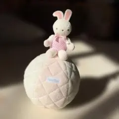 【匿名配送】ファミリア　うさぎ　おきあがりこぼし