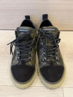 正規品】GiuseppeZanotti Logo総柄 ダブルジップ スニーカー - メルカリ