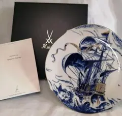 Meissenマイセン1999年イヤーズプレート スペイン船ガレオーネガリオーネ