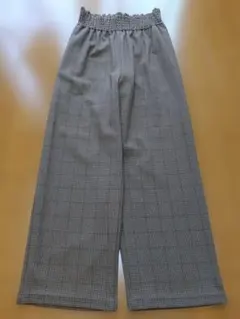 JOURNAL STANDARD ウールライクチェックワイドパンツ