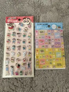 【新品未開封】国内正規品 クレヨンしんちゃん ぷっくりステッカー タイルシール