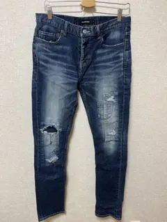 jackrose ダメージ加工 スキニーデニム ///y2kadams fugaのサムネイル