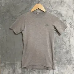 【L677】 THE NORTH FACE ドライTシャツ サイズS グレーのサムネイル