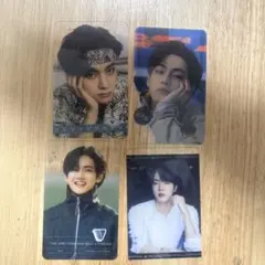 BTS V & Jin トレーディングカードセット　クリアカード