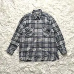 80s-90sヴィンテージOLD UNIQLOネルシャツオールドユニクロ