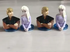 ●新品●アナと雪の女王2 チョコエッグ  フィギュア　エルサ、クリストフ