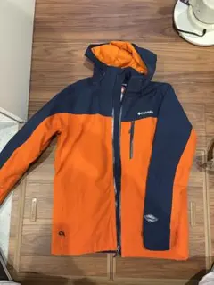 Columbia マウンテンパーカー オレンジ/ネイビー