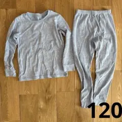 水色ハートドットパジャマ 120