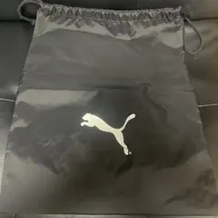 PUMA 巾着袋 ナップサック ブラックのサムネイル