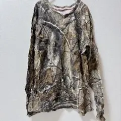 美品★REALTREE 【XL】迷彩柄 トレーナー お出かけ　カジュアル
