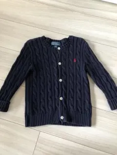 ラルフローレン　ケーブルニット コットン カーディガン　サイズ90