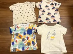 NEXT他　ベビー用Tシャツセット 4枚組　男女兼用　80cm ベビー服