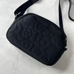 未使用品♡マリークワント　ランダムデイジー　キルトショルダーバッグ　黒　斜めがけ