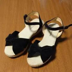 サンダル黒 サイズLのサムネイル