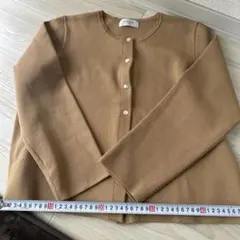 OPAQUE.CLIP ベージュ カーディガン 38/M