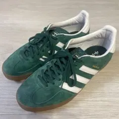 アディダスガゼル　adidasGAZELLE INDOOR 27.5cmグリーン