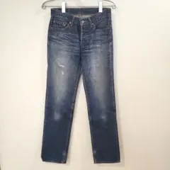 Levi's 501　ボタンフライ ダメージデニムパンツ