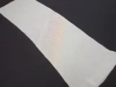 未使用美品 帯揚げ おしゃれ 夏物 斜め縞模様 グレージュ■N71126-4