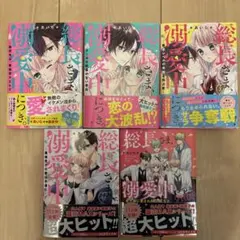 総長様、溺愛中につき　全5巻セット 小説、マンガ　本