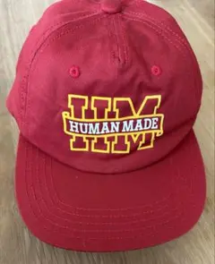 美品　HUMAN MADE 赤 キャップ