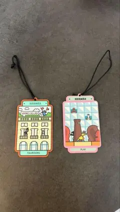 エルメス銀座店期間限定ショッピングタグ