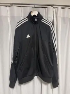 adidas ブラック ジップアップジャケット M