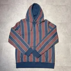 【Abercrombie&Fitch】アバクロ　パーカー　M 　ストライプ